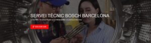 Servei Tècnic Bosch Barcelona 934242687