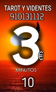 Tarot y videntes 10 minutos 3 euros