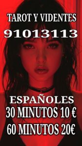 Españoles tarot y videntes 15 minutos 5€